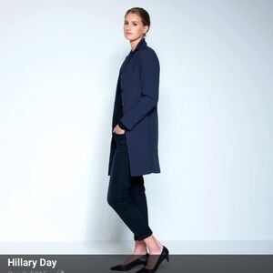 Hillary Day Portland Designer Rain Coat XL New